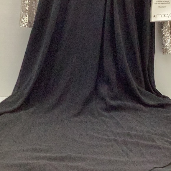 Sequined Chiffon Gown - Picture 5 of 12